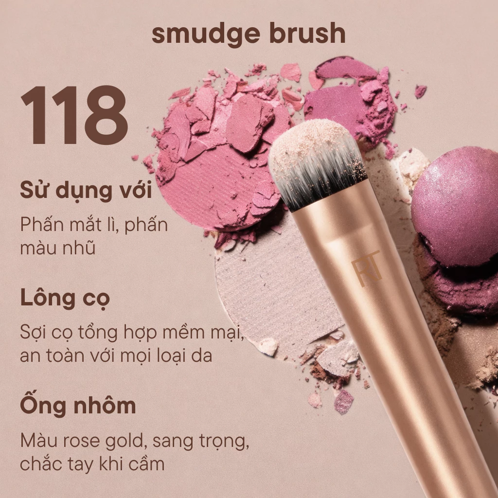 Cọ Tán Viền Mắt RT Real Techniques Smudge Brush R118